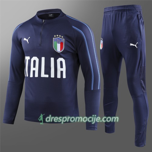Italija Komplet Sweatshirts Plava 2018/19 Italija Komplet Sweatshirts Plava 2018/19